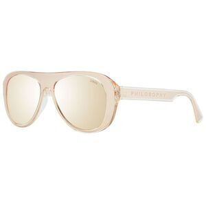 Lozza Rose Gold Acetate & Plastic Women's Sunglasses